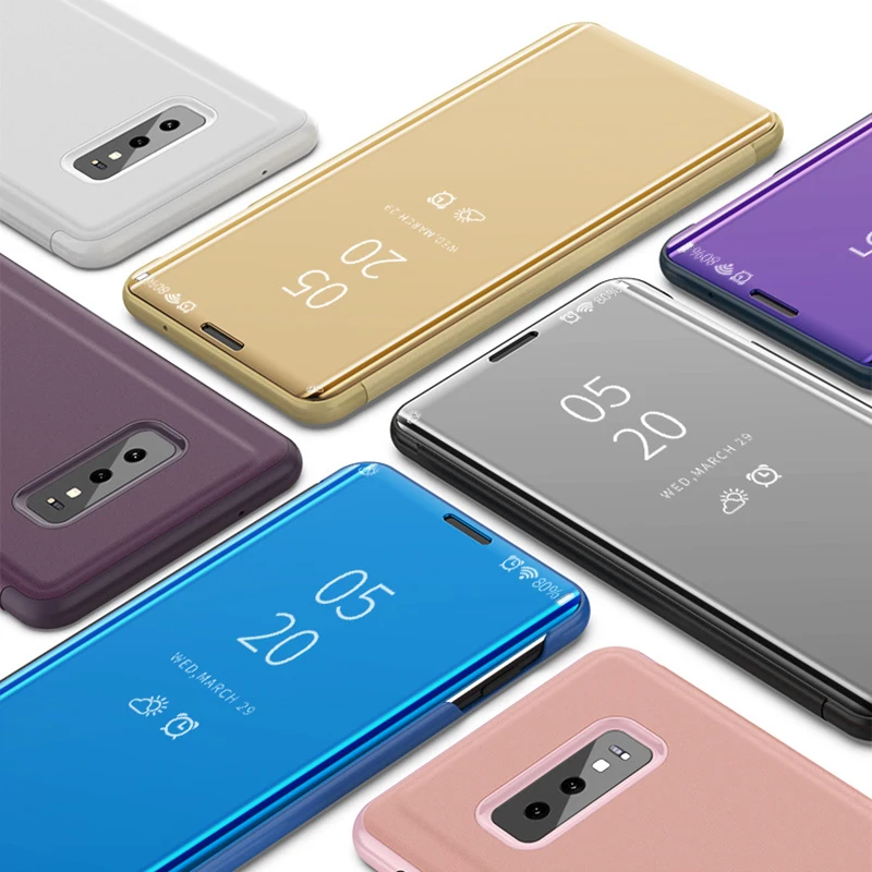 

Xiaomi Mi 9 Case Xiaomi Mi 9 SE Flip Mirror Cover Slim Full Protection Phone Cases For Xiaomi 8 Lite Pro 6X 5X Mix 2 Mix3 Coque