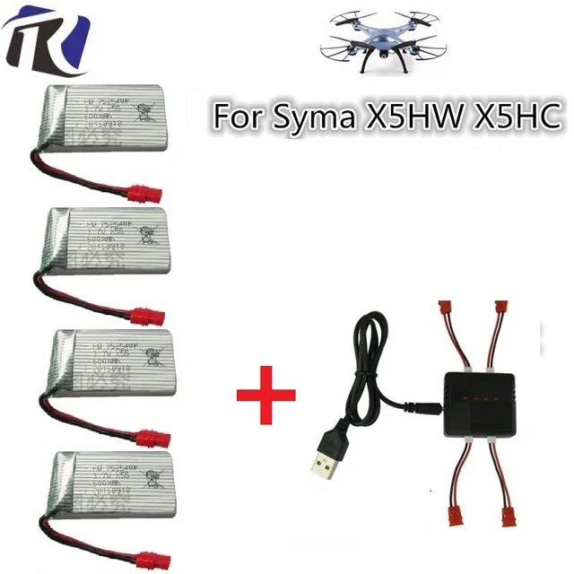 Syma x5hw аккумулятор