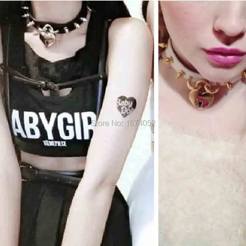 Женский кожаный ошейник ручной работы с замком|lock necklace|heart chokerleather collar |