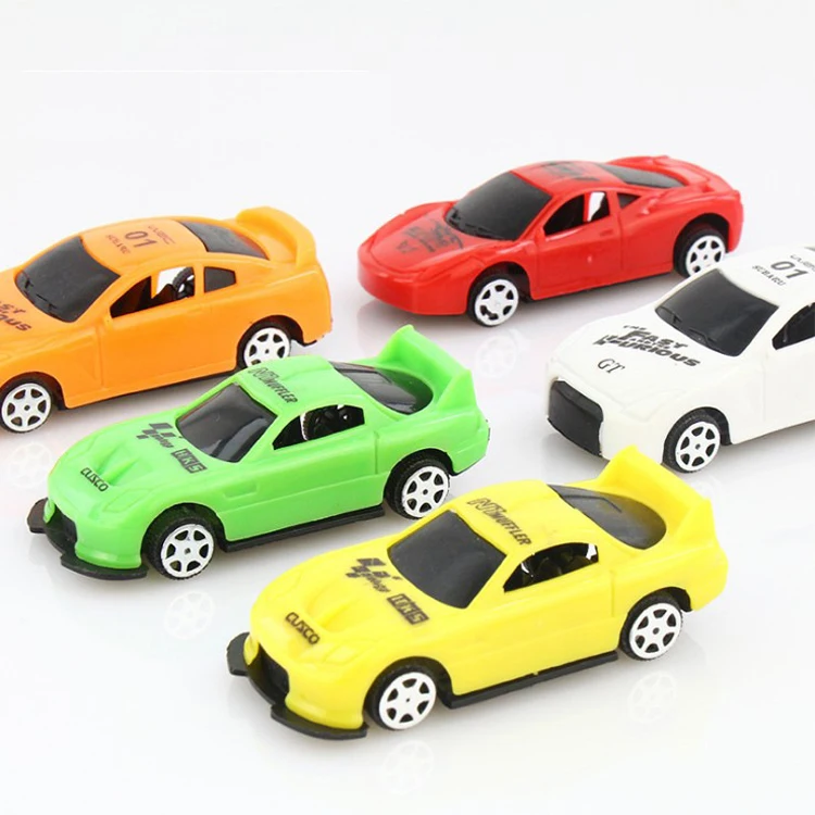 5 Pcs/set Q version cute car model toys for boys children gift mini