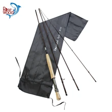 Rosewood новая туристическая удочка для ловли нахлыстом 9 футов 2,7 м 4 штуки 5/6 рыболовная леска углеродное волокно быстрое действие удочки для ловли нахлыстом