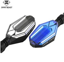 SPIRIT BEAST LED Direction Lamp Decorative Signal Lights Daytime Lamp Motorcycle Modified Turn Signals Waterproof Turn Lights 2 pcs motorcycle modified turn signals waterproof turn lights led direction lamp decorative signal lights daytime lamp free ship