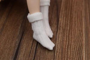 1Pair Candy Color Doll's Shorts Socks for Blyth, Azone, Licca, Barbies, Pullip, OB 11, Obitsu11 Doll Socks Clothes Accessories - Цвет: color 8