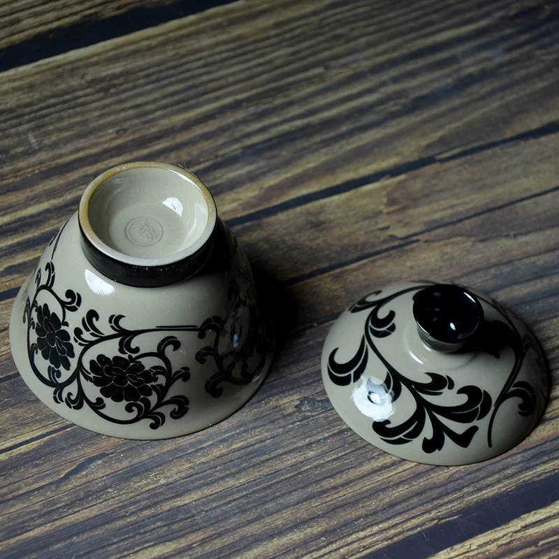 135 мл японский стиль белый фарфор Dehua Gaiwan керамический чайный горшок Master Cup чайная