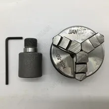 Sanou токарный патрон K01-50 50 мм " 3 челюсти Ручной мини Самоцентрирующийся 6 мм 8 мм 10 мм 12 мм 14 мм внутренний диаметр соединительный стержень
