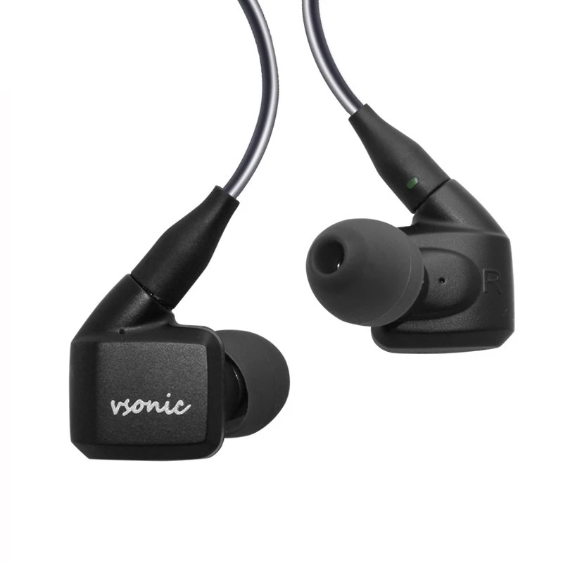 online VSONIC 2018 NOVA GR07 BASS GR07 CLÁSSICO com Intercambiáveis cabo Versão Profissional Noise Isolamento de ALTA FIDELIDADE Fones De Ouvido