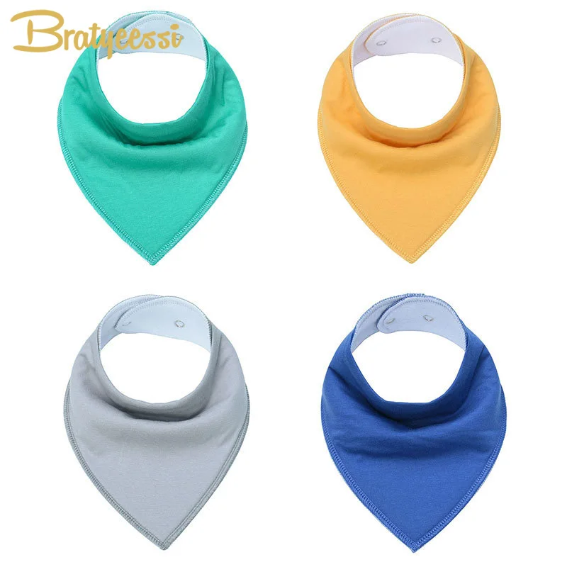 1 шт. детский хлопковый нагрудник с регулируемыми защелками|bibs & burp cloths|bandana bibsbaby