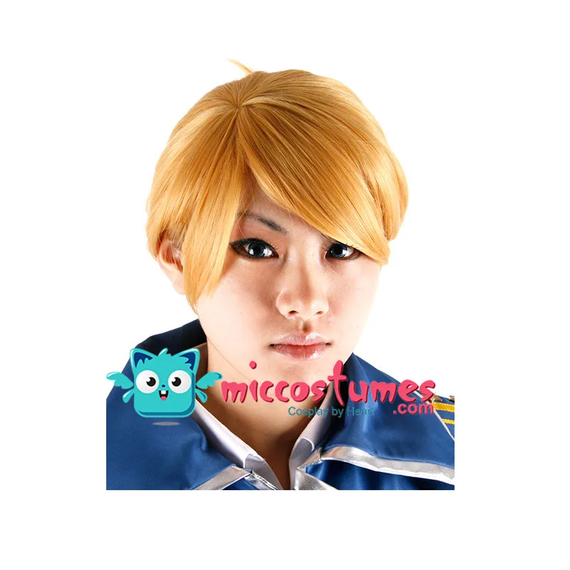 

Synthetic Wig FullMetal Alchemist Riza Hawkeye Cosplay Wig