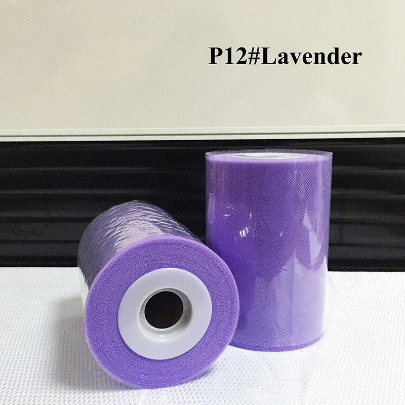 30 цветов полиэстер тюль ролл 100 ярдов для платье-пачка - Цвет: lavender