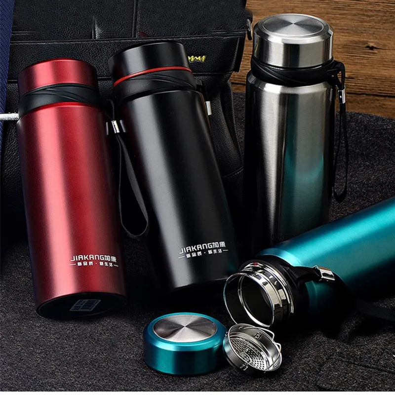 750ml Brand portable Car stainless steel Tea infuser thermos water