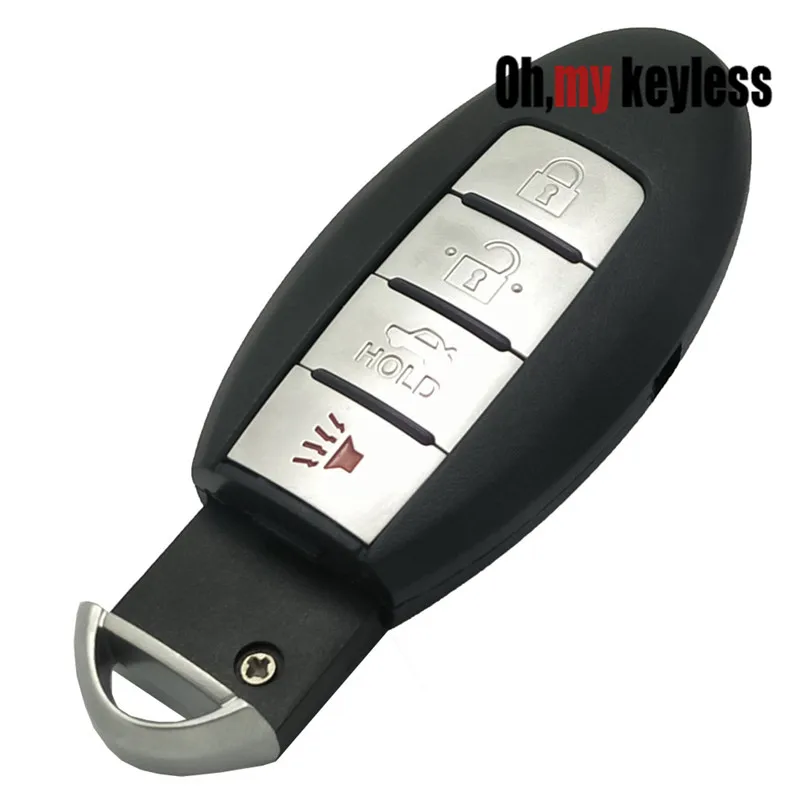 Replacement key shell for infiniti G35 G37 G25 Q60 QX70 smart remote