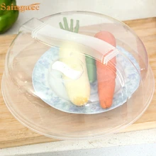 Saingace креативная микроволновая печь крышка пластина вентилируемый spplatter протектор прозрачная кухонная столешница безопасный вентиляционный подарок высокого качества