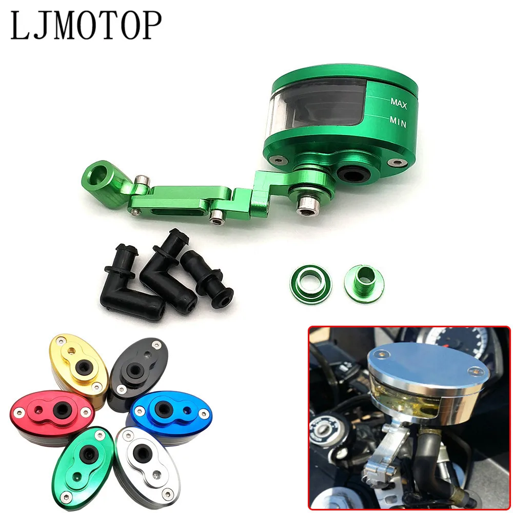 

For Honda CB190R forza 300 CB400 SF CBR650 R GROM MSX125 Universal Motorcycle Front Brake Clutch Reservoir Oil Fluid Cup bracket