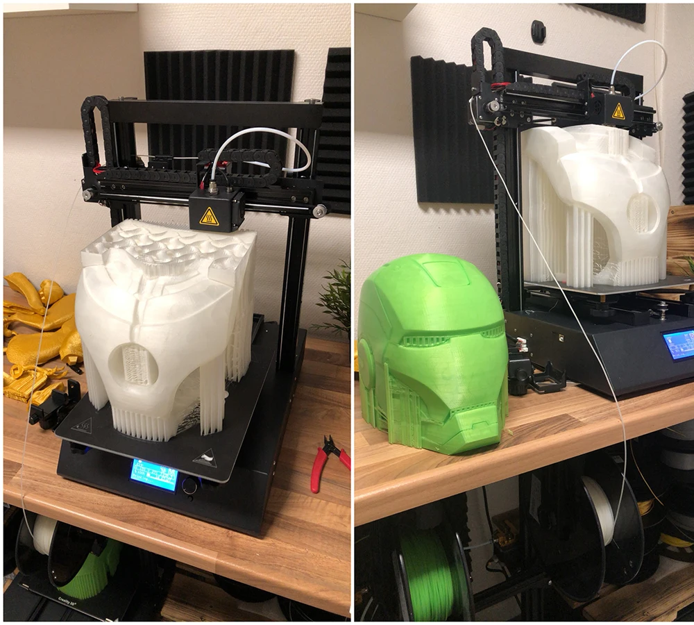 Новейшая модель; Ortur 3D-принтеры Ультра тихий драйвер с прямым приводом экструдер с двойной Z ось линейная направляющая с высоким уровнем Скорость 3D-принтеры поиска печать