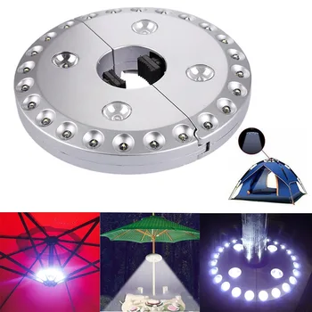 

24+4 LED Multi-function Umbrella Light Outdoor Hook LED Lumen Camping Light MJJ88
