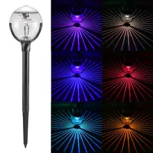 Наружное освещение для лужайки на солнечной батарее сферические садовые светильники различные лужайки путь ландшафтное украшение водонепроницаемые долгие рабочие часы