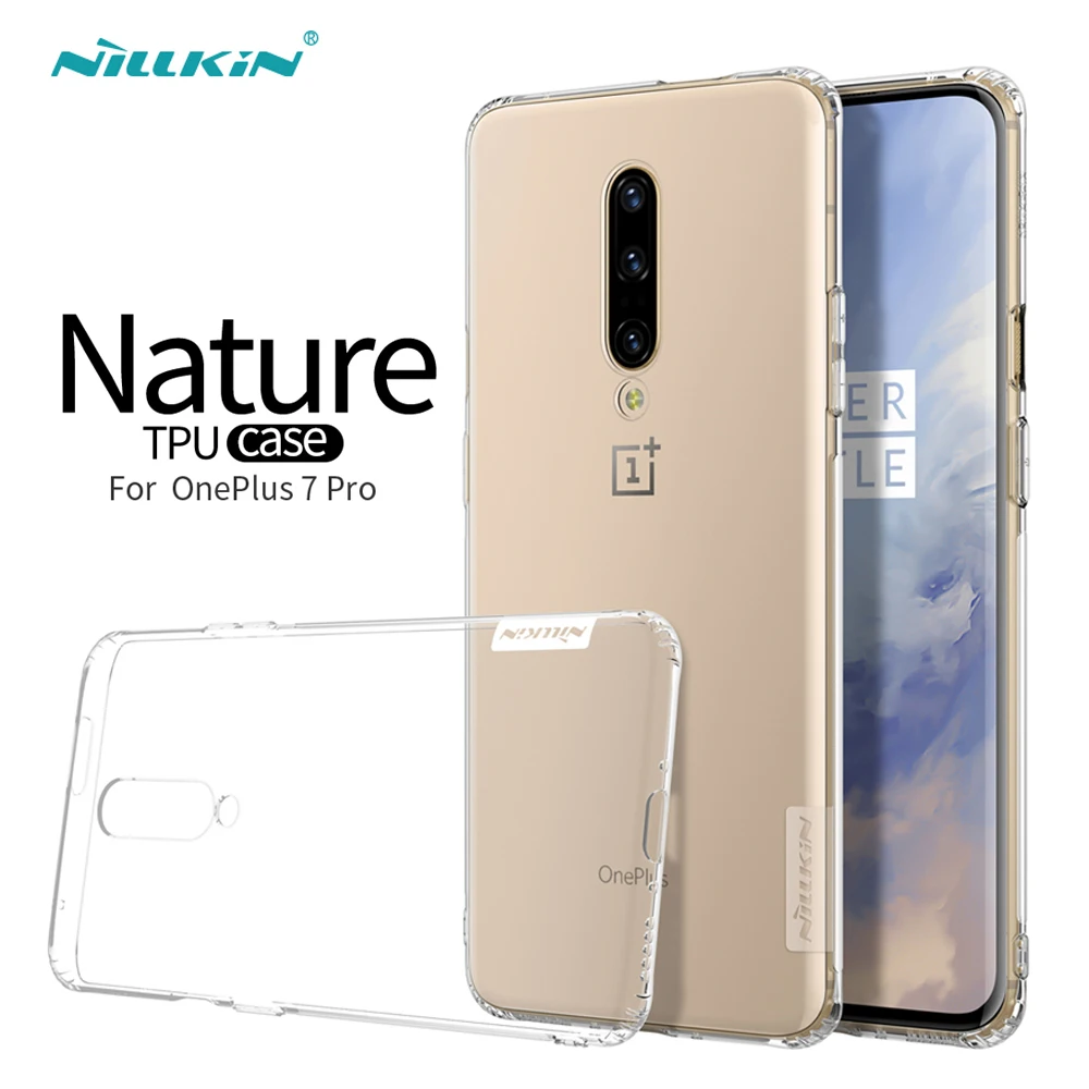 

OnePlus 7 Pro Case OnePlus 7 Pro TPU Cover Nillkin Nature Series Transparent Clear Soft Case For OnePlus 7 Pro