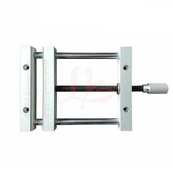 

80mm flat tongs manumotive screw precision parallel-jaw vice cnc milling machine plain vise QGG router tool