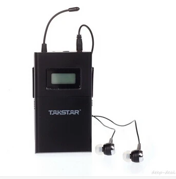 Takstar WPM-200/wpm200 беспроводной монитор система UHF In-Ear стерео Беспроводная гарнитура сценические мониторы 1 передатчик+ 15 приемников