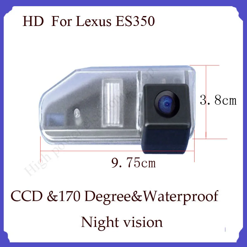 

CCD waterproof car rear parking camera Wireless high quality car rearview camera for Lexus ES350 car backup rear camera
