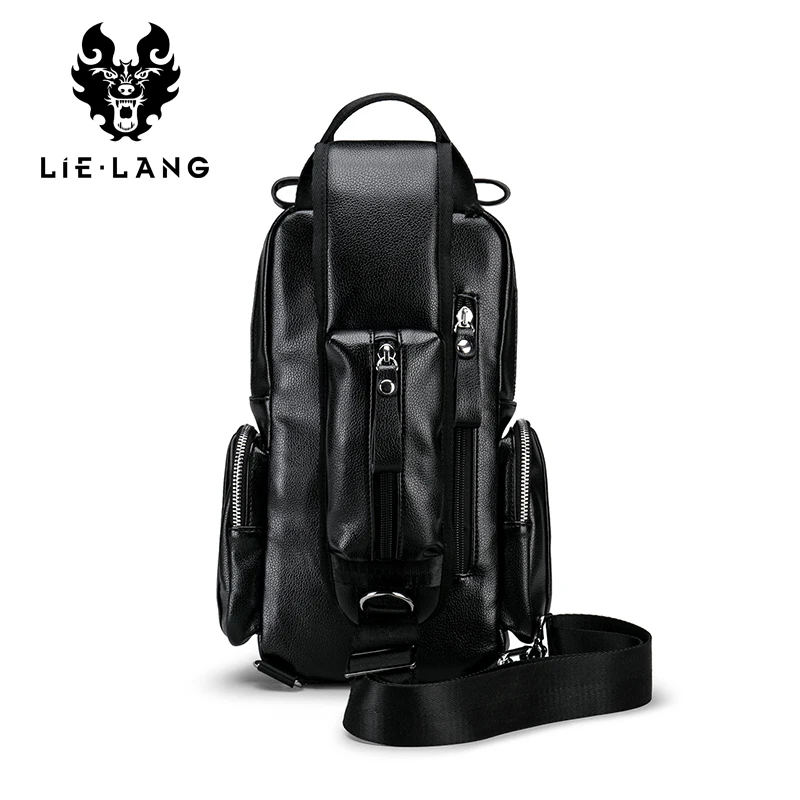 LIELANG Crossbody أكياس للرجال رسول حقيبة صدر للرجال حزمة حقيبة عادية للماء النايلون واحد الكتف حزام حزمة 2019 جديد أزياء