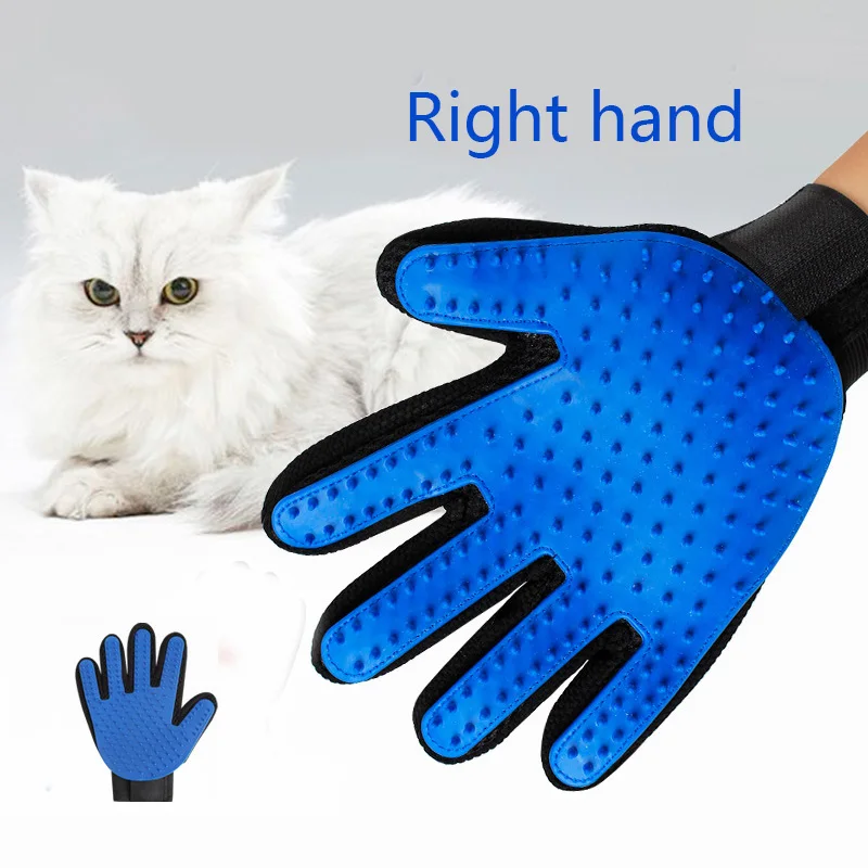 New year Glove for Cats Dogs Grooming Dog Hair Deshedding Brush Comb