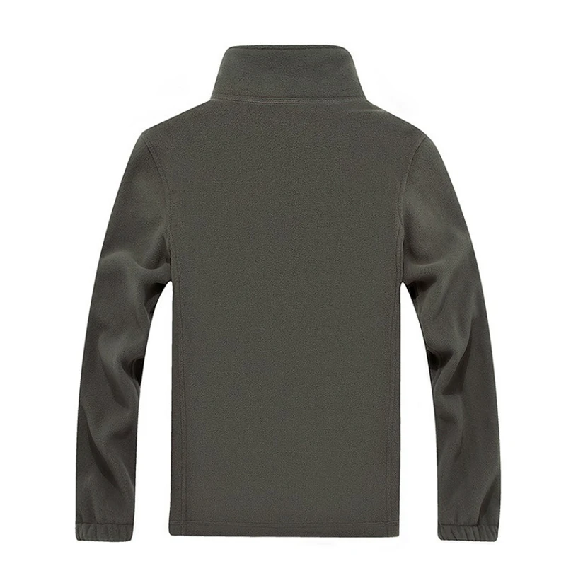 Новая осенне-зимняя утолщенная теплая мягкая куртка мужская верхняя одежда тактическая термо флисовая куртка повседневная куртка Размер 6XL 7XL 8XL