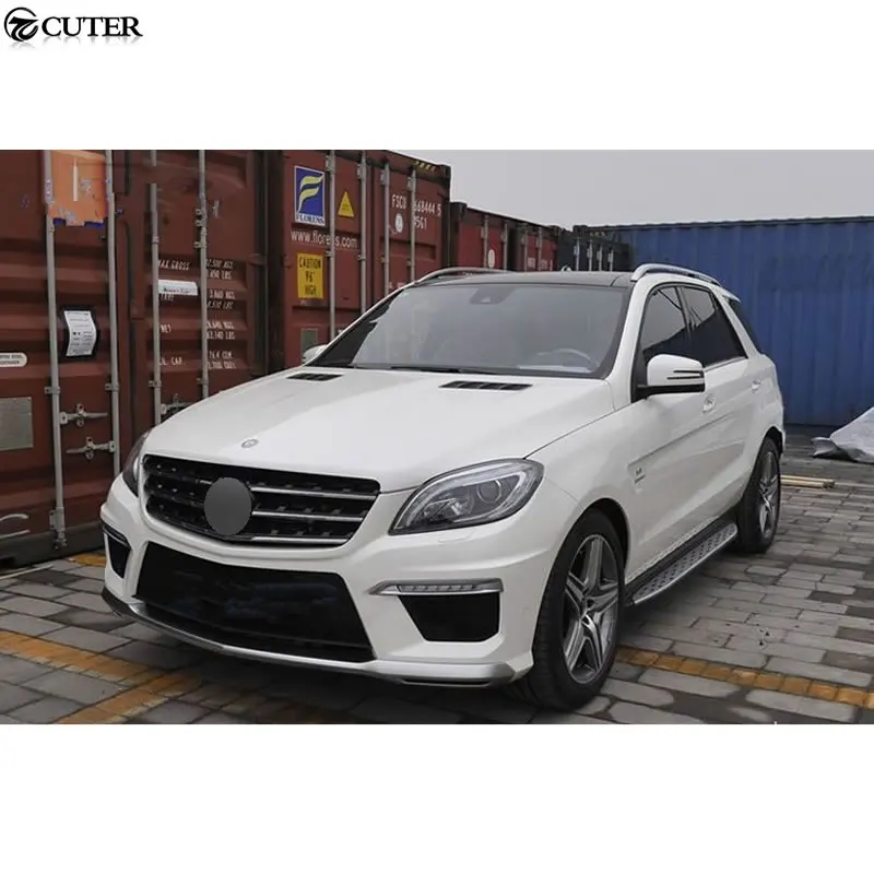 W164 ML300 ML350 ML500 ML63 PP автомобильные наборы кузова передний задний бампер для Benz W164 AMG ML500 ML63 11-15