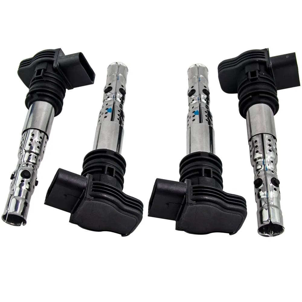 Ignition Coil packs Set for AUDI A3 S3 A4 A6 TT for SKODA OCTAVIA 1.8