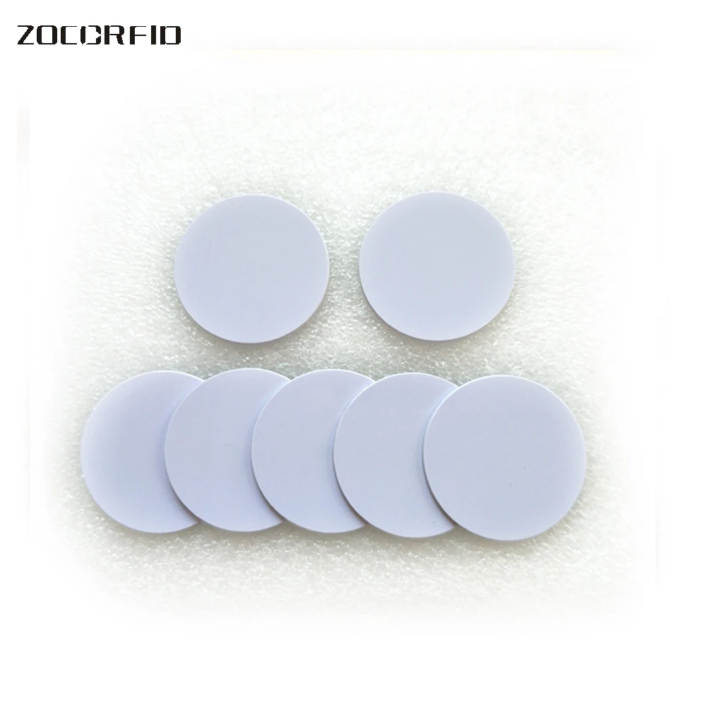 10pcs/lot 13.56Mhz RFID CUID Tag Sticker Keytag Card UID Changeable Block 0 Writable Keychain for Copy Clone Duplicate