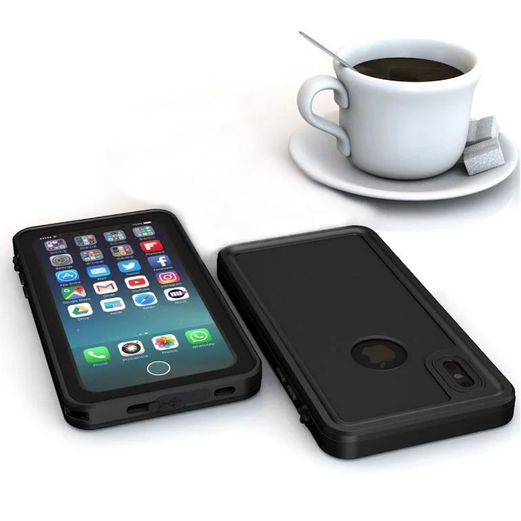 8.100% Waterproof For iPhone 8 Plus Case 8Plus 5.5 4.7 inch Screen Protector For iPhone 7 Case Original Phone Protection Cover
