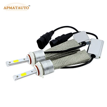 

2X 6000K White Car LED Fog Lamp Headlights Bulbs 96W 9600LM H1 H3 H4 H11 H8 H9 HB3 9005 HB4 9006 9004 9007 Hb5 9008 Headlamp