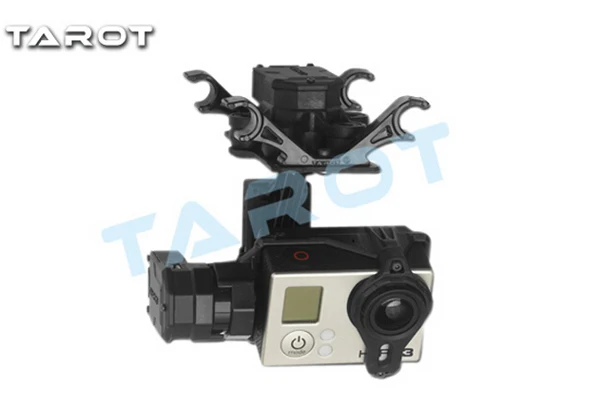 

Tarot GOPRO T4-3D 3-axis Brushless Gimbal TL3D01 for GOPRO 4 /Gopro 3+ /Gopro3 support FPV mode