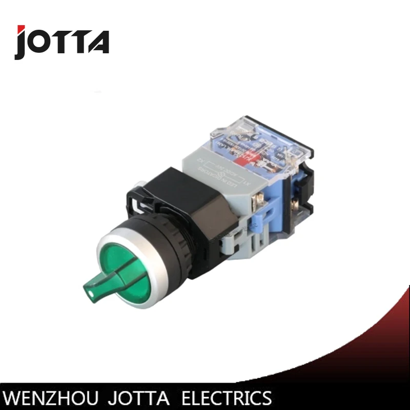 

LA38-20XD/31 illuminated 3 position maintained selector switch