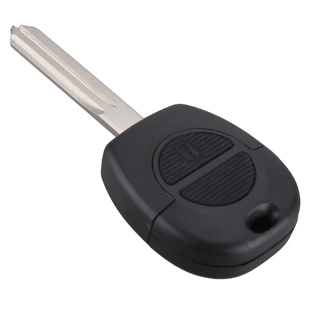 2 кнопки сменный Корпус ключа для Nissan Primera Micra Terrano Almera X Trail Fob автомобильный корпус для дистанционного ключа с Uncut Blade