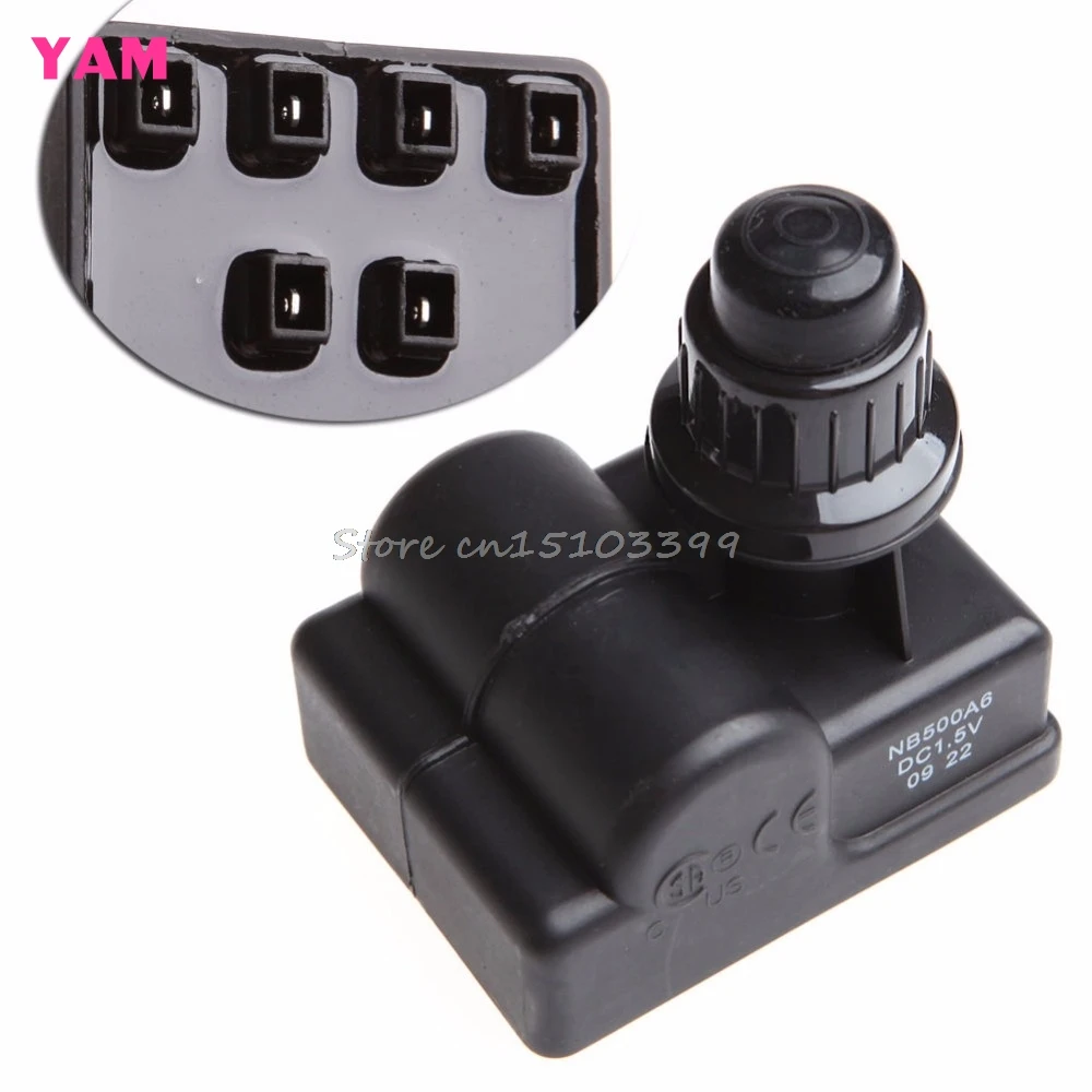 BBQ Gas Grill Replacement 6 Outlet AA Battery Push Button Ignitor