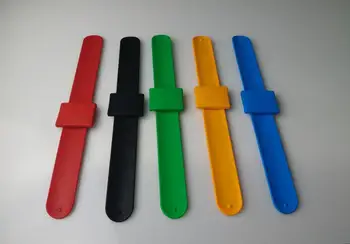 

Hair Clip Wrist Strap Silicon Wrist Band Magnetic Wrist Band for Metal Bobby Pin Clips Hair Accessories GIC-HA607B Square Shape