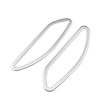 Foal горящая Автомобильная хромированная Внутренняя дверь огни круг блестки Интерьер дверь свет крышка стикер для Hyundai Tucson