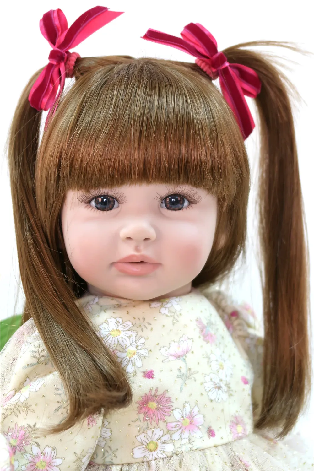 Кукла DollMai bebe reborn 60 см большая виниловая силиконовая кукла reborn baby doll эксклюзивная модель настоящая кукла для маленьких девочек Bonecas подарки для детей