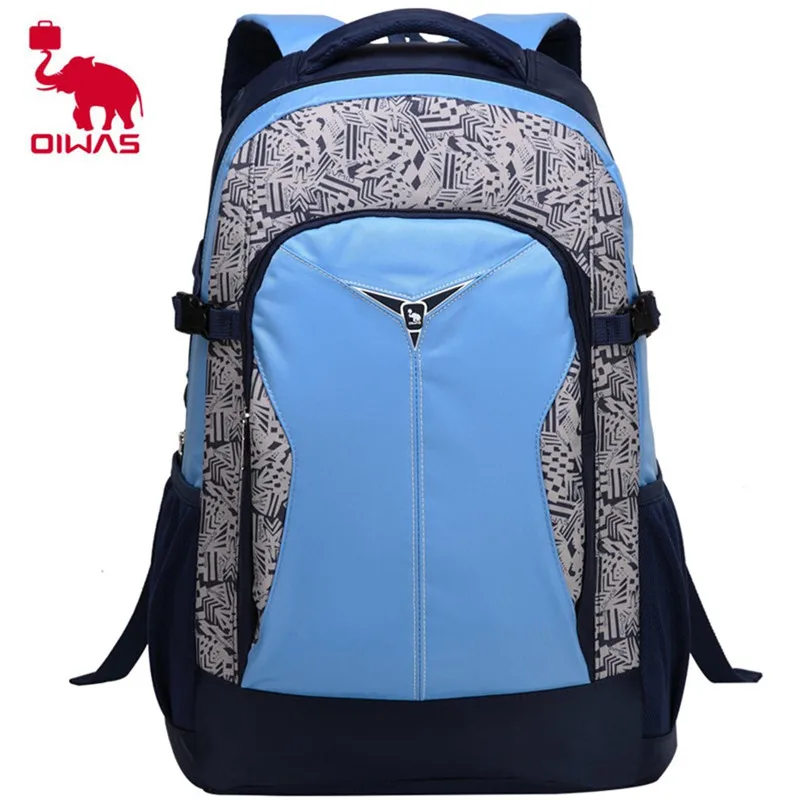 

2018 NEW Oiwas Waterproof 38L High-capacity Unisex Travel Backpack With Headphone Hole For Listening Music Bag
