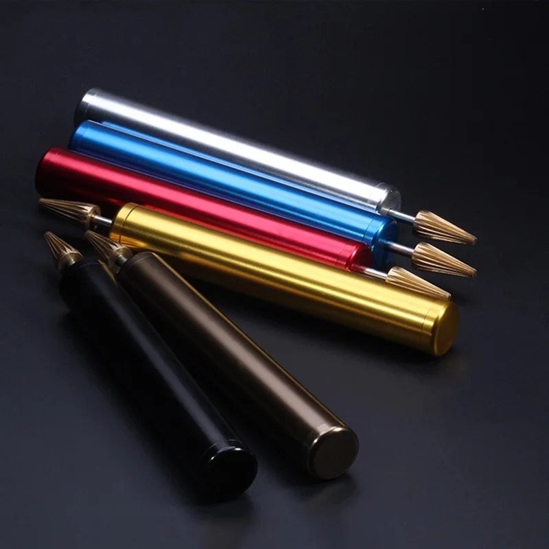 DIY Brass Head Leather Edge Oil Pen Top Pro Edge Dye Pen Applicator Speedy Edge Paint Roller Tool For Leather Craft