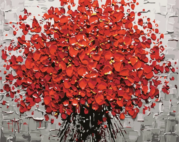 

Abstract Oil Painting Frameless Picture Painting By Numbers Flower DIY Digital Canvas Oil Painting Home Decor Living Room G431