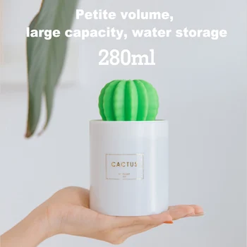 

280ML Mini USB Air Humidifier Ultrasonic Air Humidifier Essential Oil Diffuse Anion Mist Maker Aroma Diffusor for Office Home