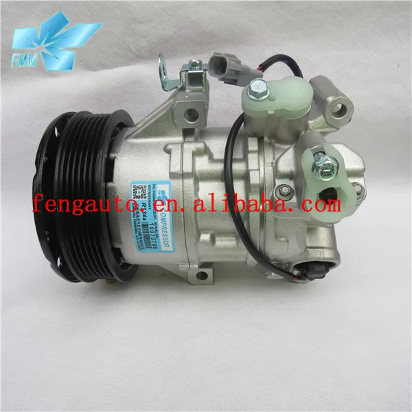 car auto conditioner ac compressor pv6 for Toyota Vitz Yarisin A/C Compressor & Clutch from