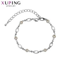 Xuping ДИЗАЙН простые элегантные браслеты шармы стильные браслеты для женщин ювелирные изделия подарки на Хэллоуин S84.2-75177