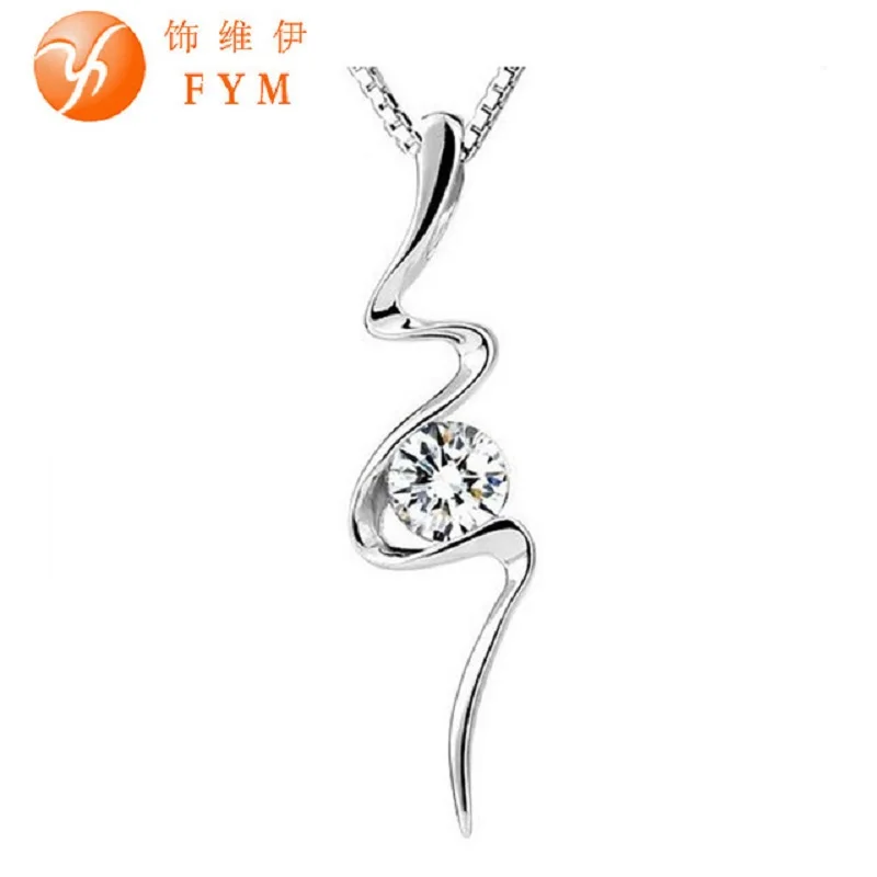 

Luxury Classic Retro Ethnic Genuine AAA Cubic Zirconia Stone Necklace Silver Color Gifts Jewelry for Women Bride Wedding