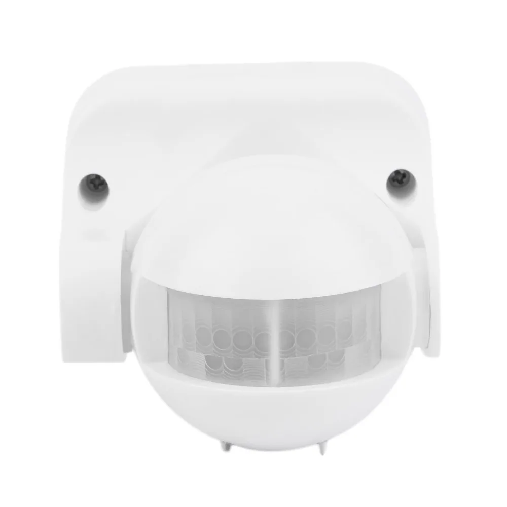 

1pcs Energy-Saving 180 Degrees Sensing Switch Outdoor Security PIR Infrared Motion Movement Sensor Detector Switch Drop Shipping