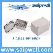6 Screws IP67 Waterproof junction Box ABS Enclosure 65*95*55MM For Industrial DS-AG-0609