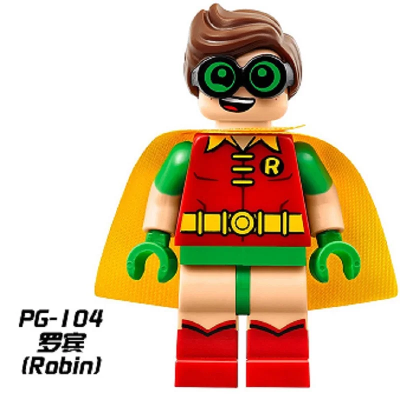 

Single sales PG104 Robin figures 2017 Batman Movie Cape Low Rider 70906 Building Blocks collection best childrens Gifts Toys