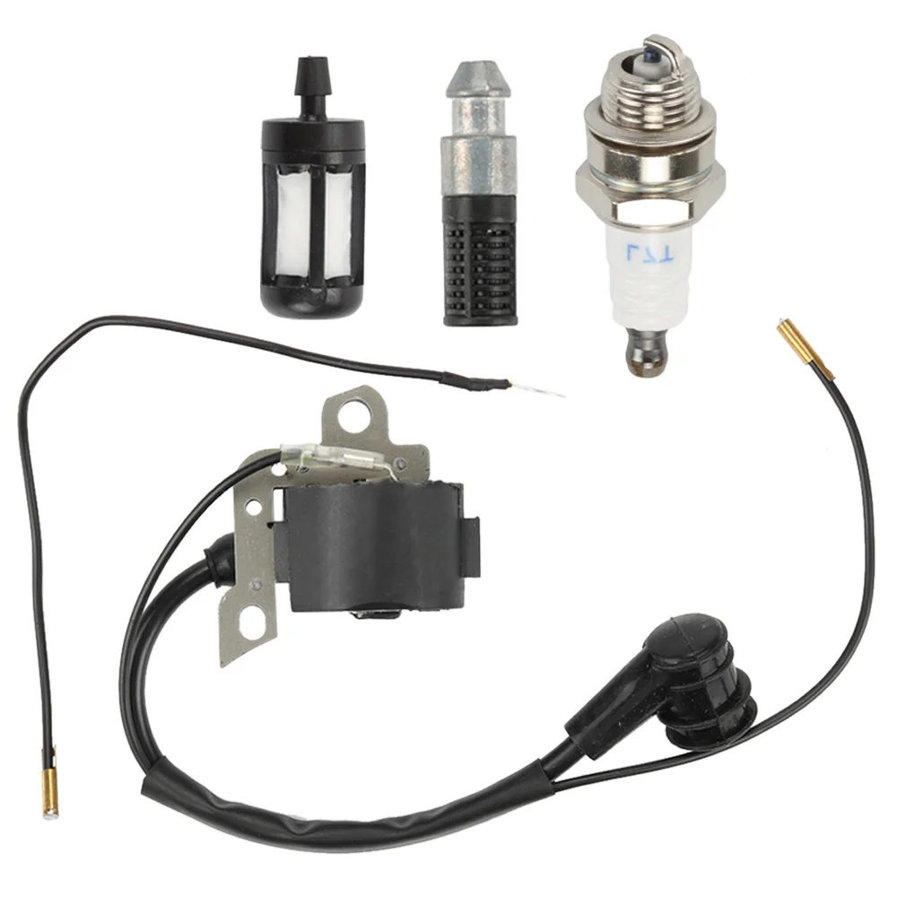 Ignition Coil+Spark Plug+Fuel/Oil Filter For STIHL 044 046 MS440 MS460